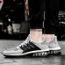 Men's Knit Spring / Summer Comfort Sneakers Gray