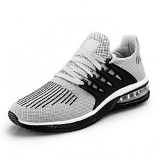 Men's Knit Spring / Summer Comfort Sneakers Gray