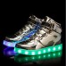 Men's / Unisex Light Up Shoes PU(Polyurethane) Spring / Fall Sneakers Black / Silver / Red