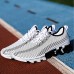 Men's Net / Tulle Summer Comfort Sneakers Running Shoes / Hiking Shoes / Walking Shoes White / Black / Orange / Black