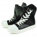 Men's Comfort Shoes Synthetics Fall Sporty / Casual Sneakers Keep Warm White / Black