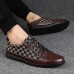 Men's Printed Oxfords Canvas / Nappa Leather Spring & Fall Classic / British Sneakers