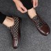Men's Printed Oxfords Canvas / Nappa Leather Spring & Fall Classic / British Sneakers