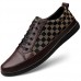 Men's Printed Oxfords Canvas / Nappa Leather Spring & Fall Classic / British Sneakers