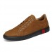 Men's Leather Shoes Nappa Leather Spring & Fall Sporty / Casual Sneakers 