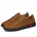 Men's Leather Shoes Nappa Leather Spring & Fall Sporty / Casual Sneakers 