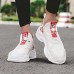 Men's Comfort Shoes Mesh Spring & Summer Sporty Sneakers Breathable White