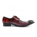 Men's Novelty Shoes Leather / Cowhide Spring / Summer Oxfords Red / Wedding / Party & Evening