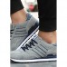 Men's Tulle / Pigskin Fall / Winter Comfort Sneakers Gray / Blue