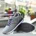 Men's Tulle / Pigskin Fall / Winter Comfort Sneakers Gray / Blue