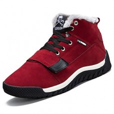 Men's Pigskin / PU(Polyurethane) Fall / Winter Comfort Boots Black / Red / Blue