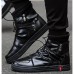 Men's Comfort Shoes Microfiber Spring & Fall Sneakers White / Black
