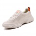 Men's Comfort Shoes Mesh Fall & Winter Casual Sneakers Beige