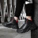 Men's Leather Shoes Nappa Leather Spring / Fall Sporty / Casual Sneakers