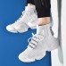 Men's Comfort Shoes Mesh Spring / Fall Casual Sneakers Walking Shoes Shock Absorbing Slogan