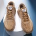 Men's Sneakers Casual Daily Pigskin Brown Fall / Winter