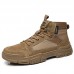 Men's Sneakers Vintage Daily Canvas / Brown Spring / Fall