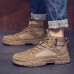 Men's Sneakers Vintage Daily Canvas / Brown Spring / Fall