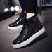 Men's Novelty Shoes Synthetics Fall Sporty / Preppy Sneakers Keep Warm Gold / Black / Silver