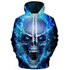 Men's Plus Size Active / Exaggerated Long Sleeve Loose Hoodie